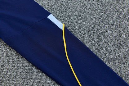 2627 Tottenham Hotspur Royal Blue Half Zip Training Suit Adults Or Children