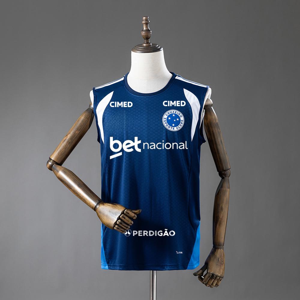 2026-27 Cruzeiro Todos los patrocinadores Entrenamiento - Chaleco azul oscuro S-4XL