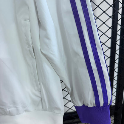 2025-26 Real Madrid Retro Windbreaker S-2XL