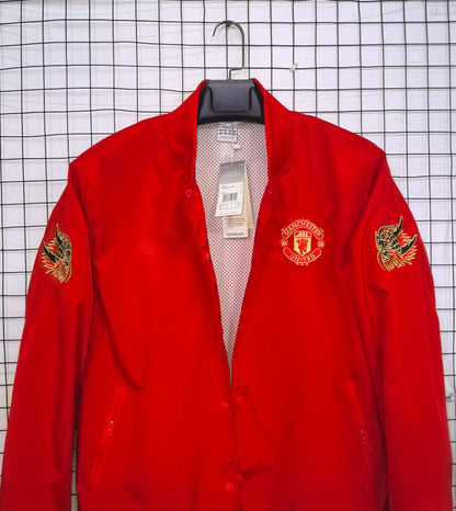 2025-26 Manchester United Red Waterproof Windbreaker S-XXL