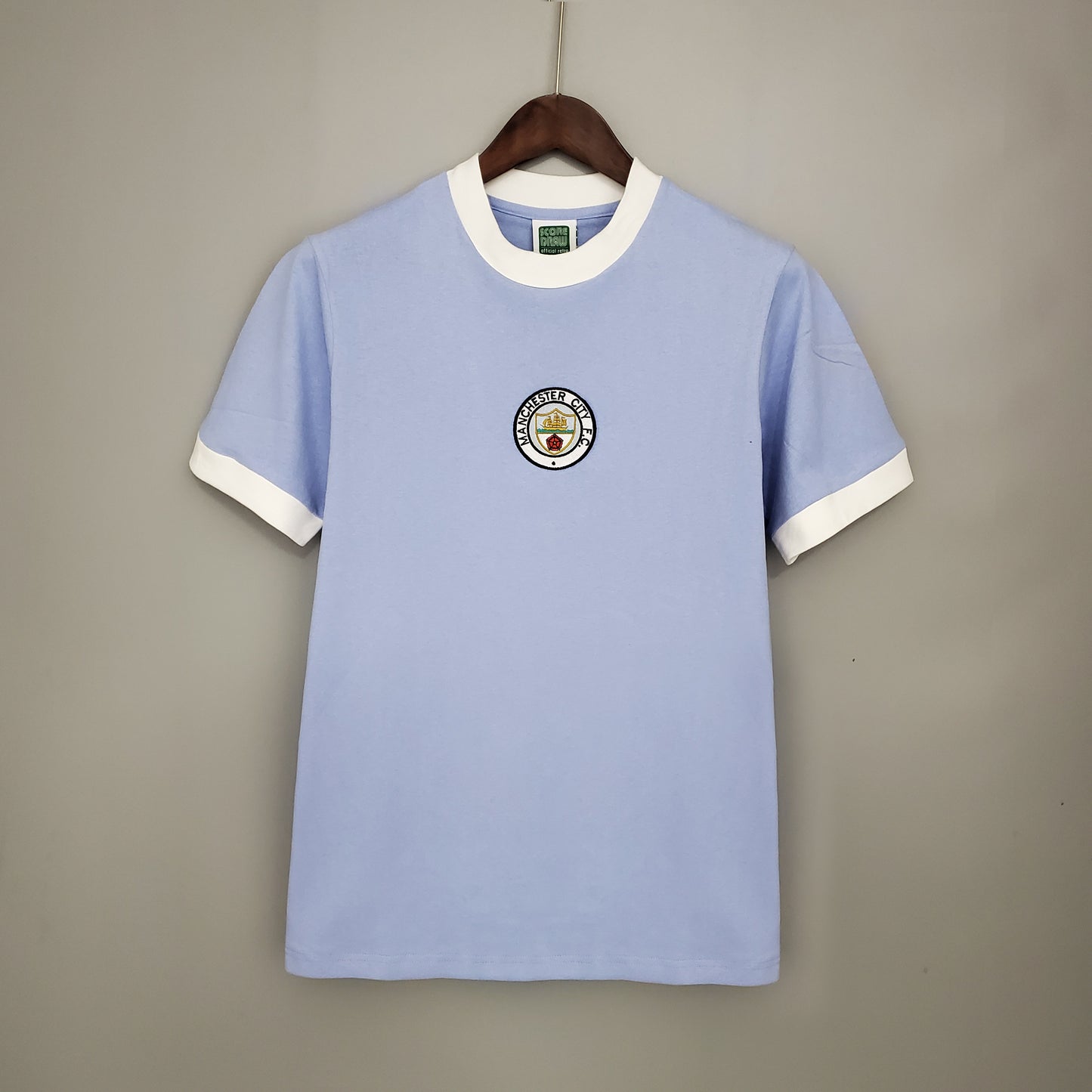 1972 Manchester City Heimtrikot Retro S-XXL