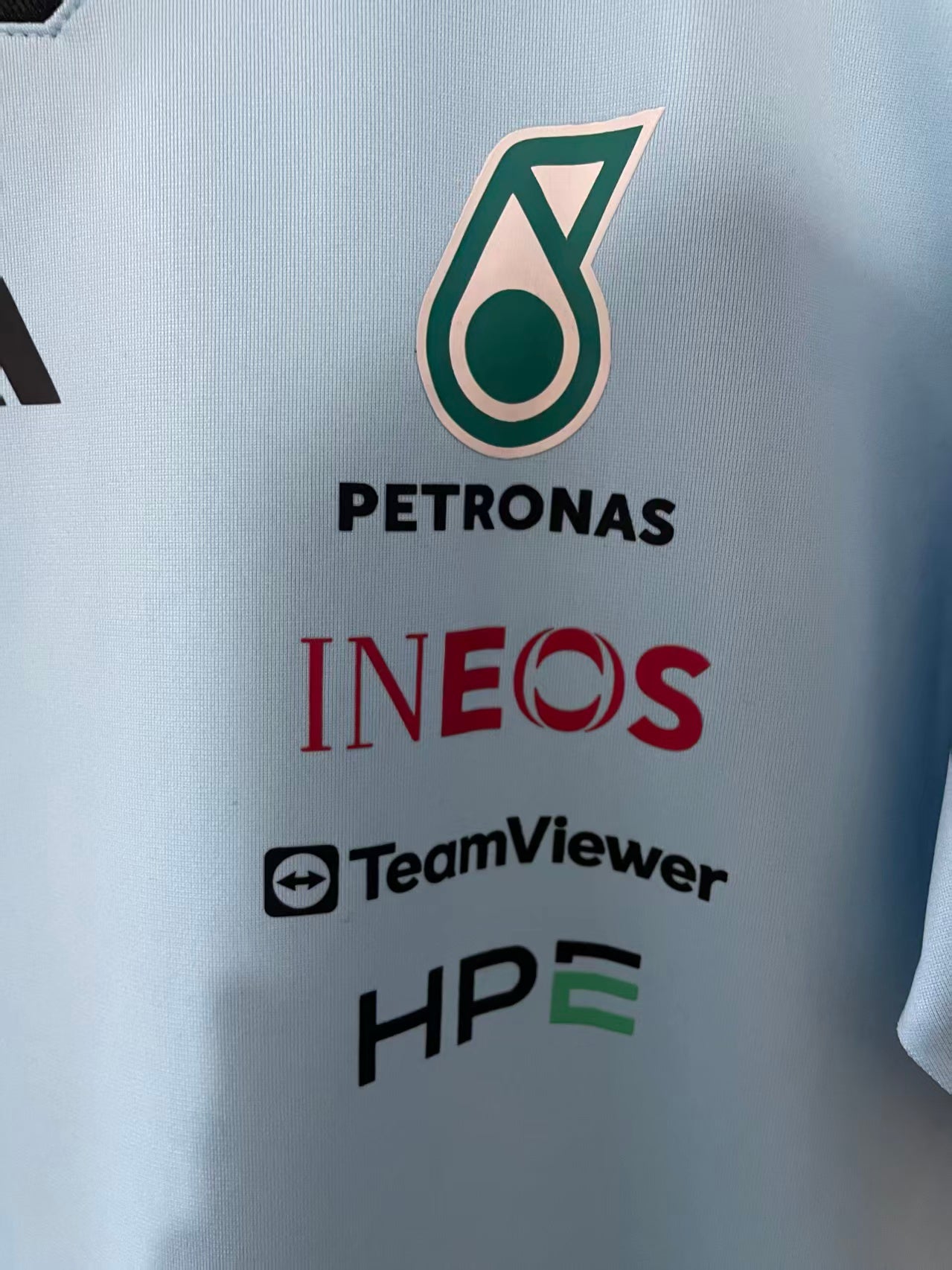 2026 F1 Mercedes Light Blue Racing Suit S-5XL