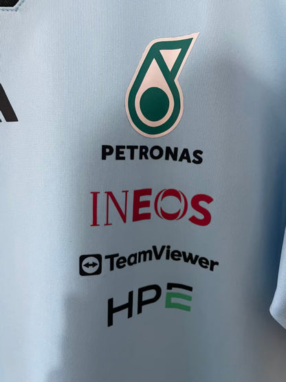 2026 F1 Mercedes Light Blue Racing Suit S-5XL