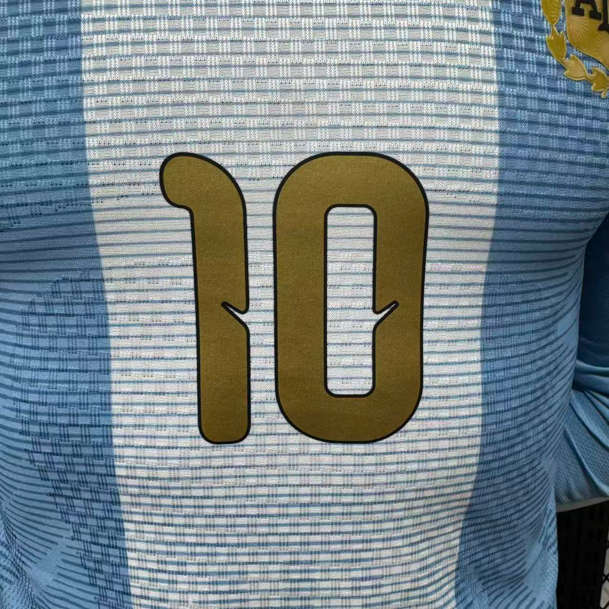 2026 Argentina Messi Special Edition Long Sleeve Player S-4XL