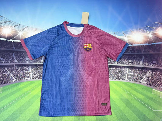 Edizione speciale a mosaico blu e rosa del Barcellona 2026-27 S-2XL