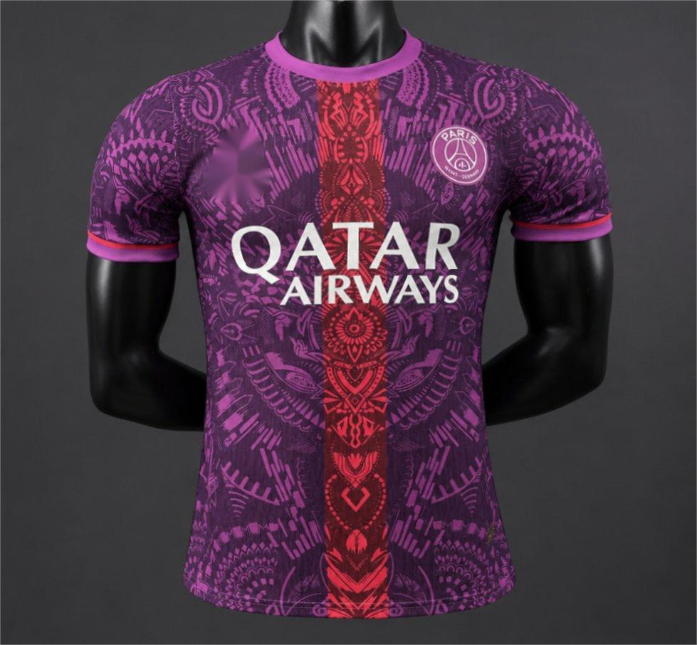 2026-27 Paris Purple with Tribal Pattern Special Player S-3XL