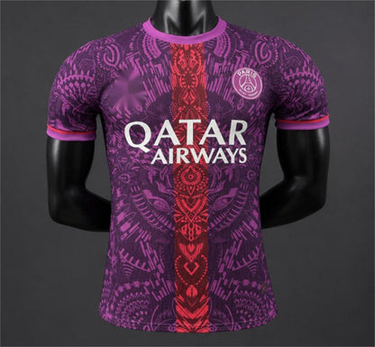 2026-27 Paris Purple with Tribal Pattern Special Player S-3XL