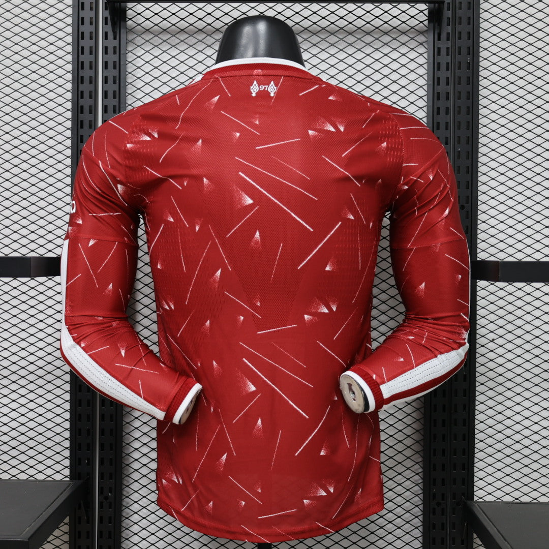 2026-27 Liverpool Home Long Sleeved Player S-3XL