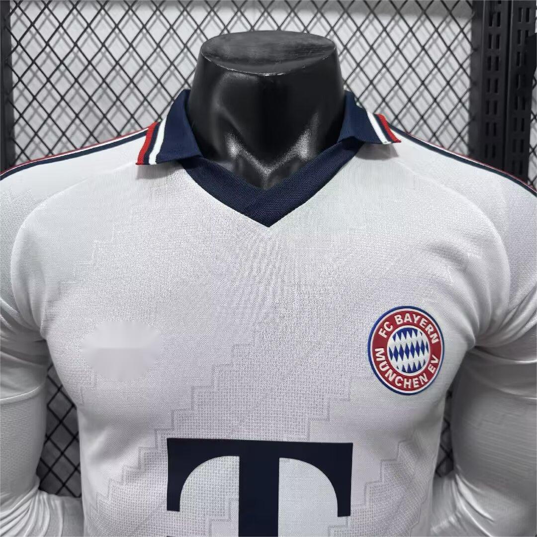 2026-27 Bayern Munich Away Long Sleeve Player S-4XL