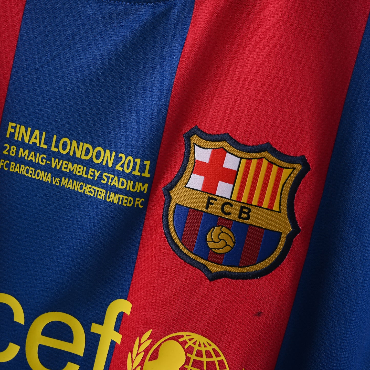 2010-11 Barcelona Home Retro Final Version S-2XL