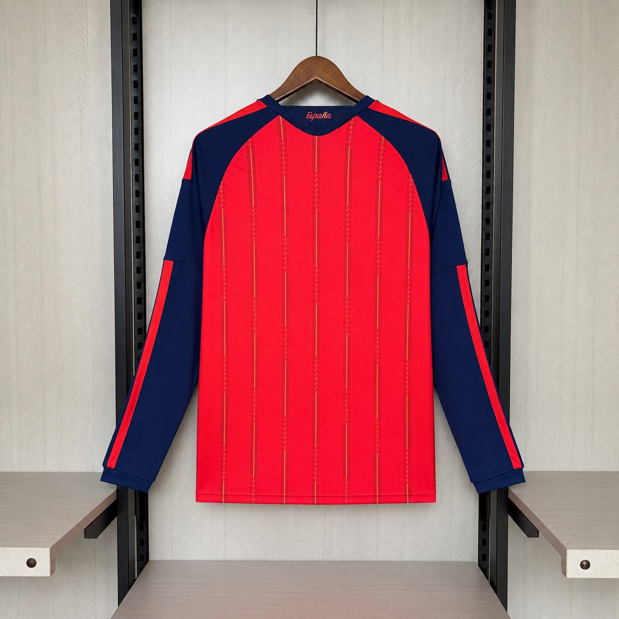 2026 Spain Home  Two Star Long Sleeve S-2XL