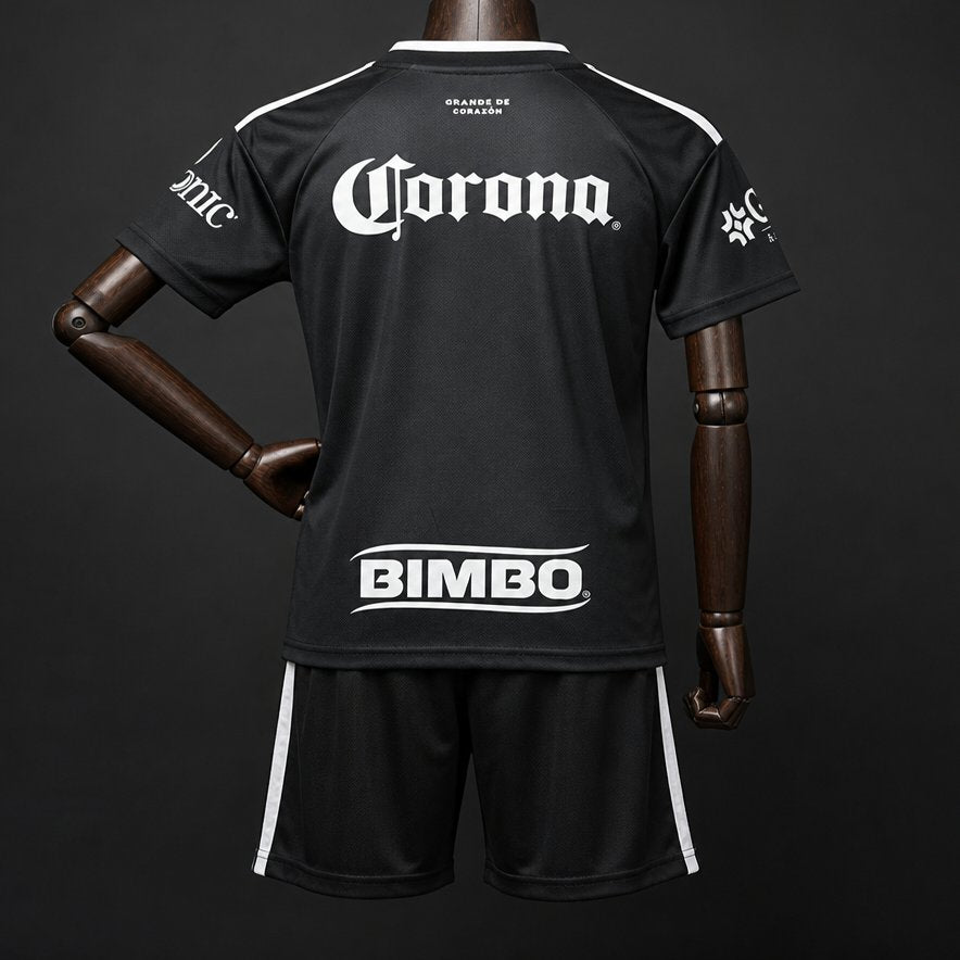 2026-27 Club America Black Kids Size 16-28