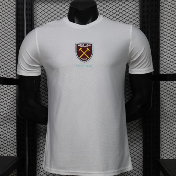 2026-27 West Ham United White Short Sleeve Training Player S-3XL