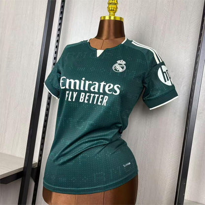 2026-27 Real Madrid Visitante Verde Mujer S-4XL