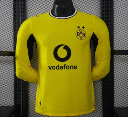 2026-27 Borussia Dortmund Yellow Home Long Sleeve Player S-2XL