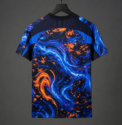 2026-27 Paris Pre-Match Training Blue Orange S-4XL