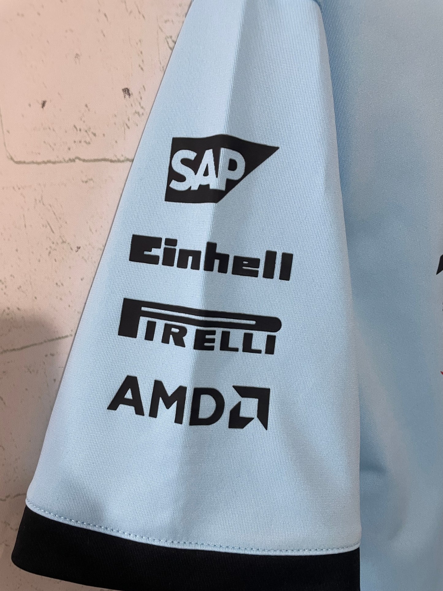 2026 F1 Mercedes Light Blue Racing Suit S-5XL