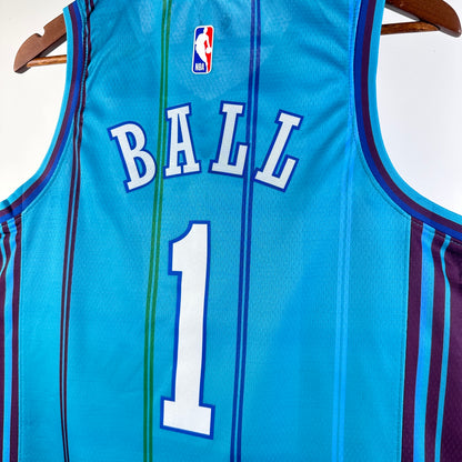 NBA 2024-25 Hornets Retro No. 1  BALL