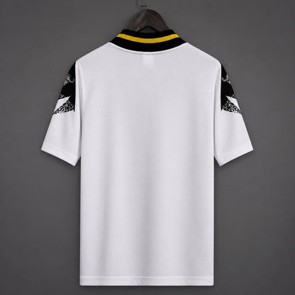 2026-27 Juventus White with Black Geometric Pattern 1994 Vintage Remake S-4XL