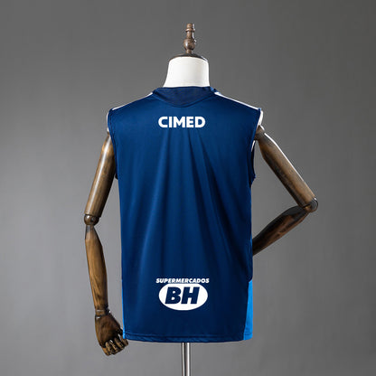 2026-27 Cruzeiro Todos los patrocinadores Entrenamiento - Chaleco azul oscuro S-4XL