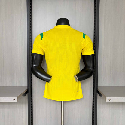 2026 Brazil Special Edition Yellow Players S-2XL