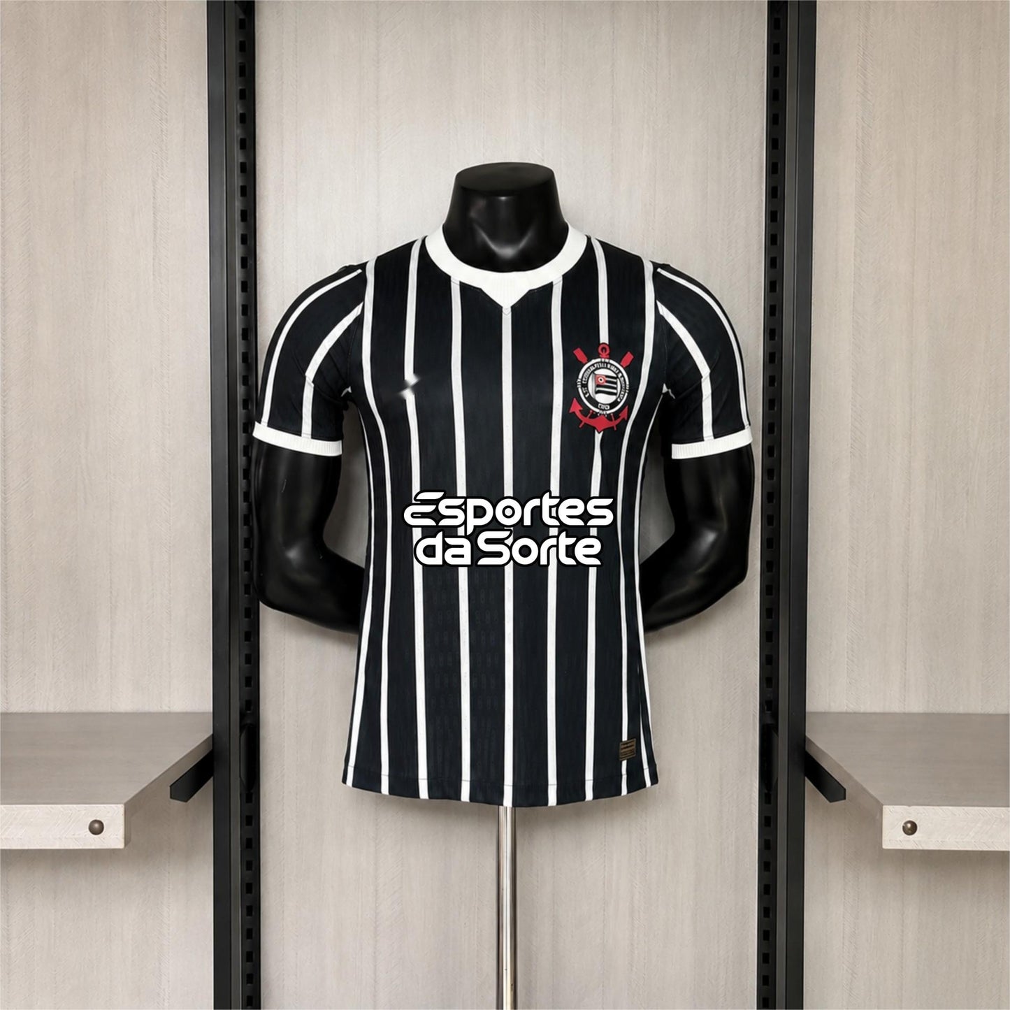 2026-27 Corinthians Away All Sponsors Player S-4XL