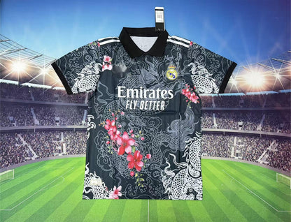 2026-27 Real Madrid flower Special Edition Black S-2XL