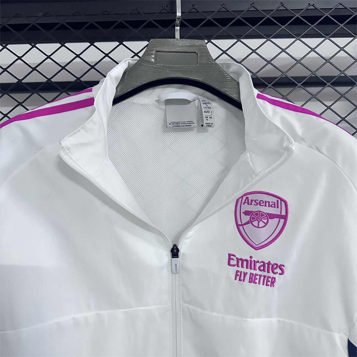 2025-26 Arsenal Retro Casual Waterproof Windbreaker S-2XL