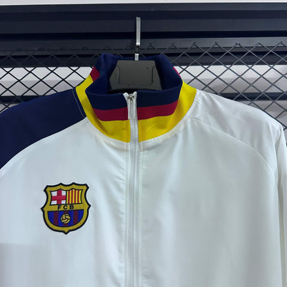 2025-26 Barcelona Waterproof Jacket Embroidered Windbreaker S-2XL