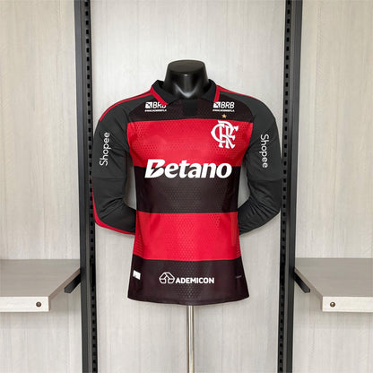 2026-27 Flamengo Home All Sponsors long-Sleeved Player S-3XL