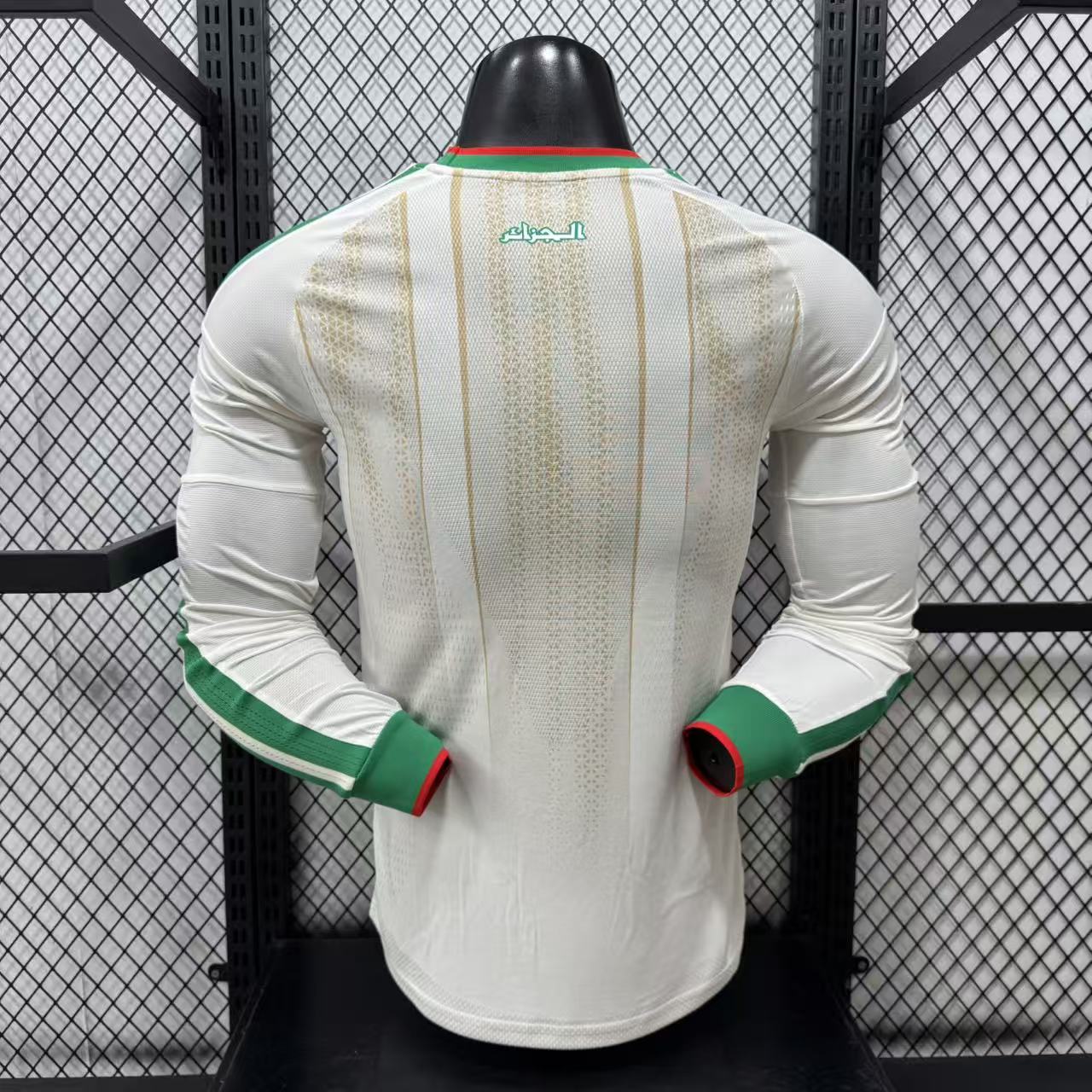 2026 Algeria Home Long Sleeve Player S-2XL