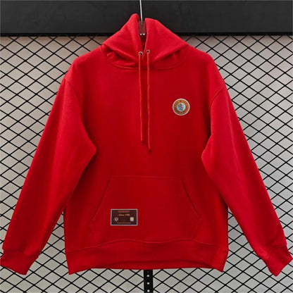 2026-27 Aston Villa Home Embroidered Fleece Hoodie 9 Colors Player S-3XL