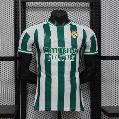2026-27 Real Madrid Edición Especial Jugador Rayas verdes y blancas S-2XL