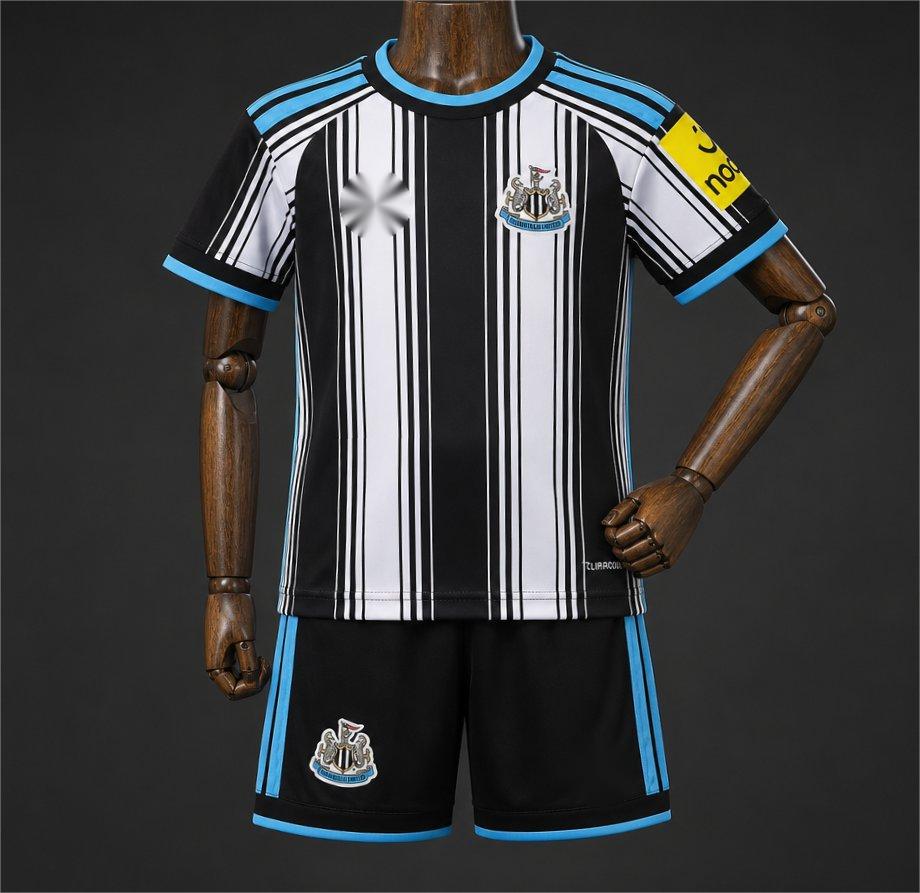 2026-27 Newcastle United Home Black White Kids Size 16-28