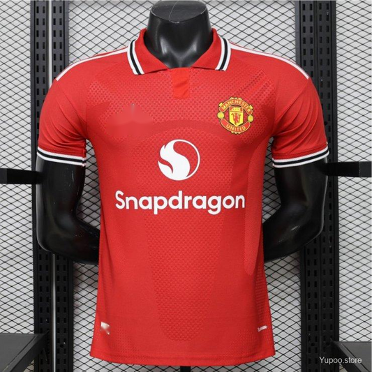 2025-26 Manchester United Home Player S-4XL