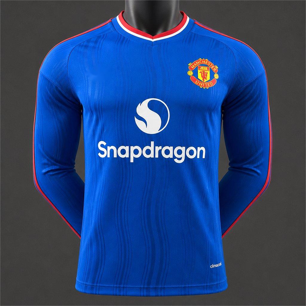 2026-27 Manchester United Away Long Sleeve Player S-2XL