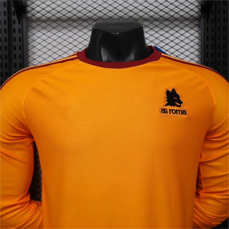 2026-27 AS Roma  Orange Special Edition Long Sleeve Player S-3XL