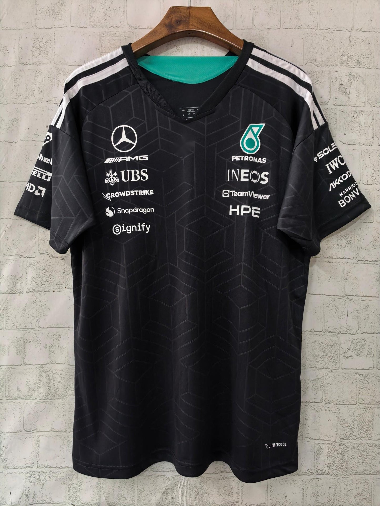 2026 F1 Mercedes Black Racing Suit S-5XL