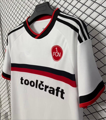 2026-27 Nurnberg Away White with Black Red Stripe S-4XL