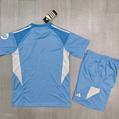 2025-26 Real Madrid Portero azul NIÑOS 16-28