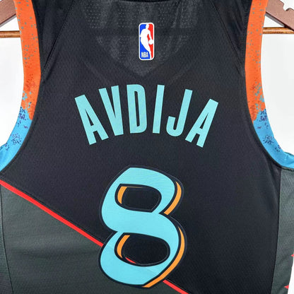 NBA 2024-25 Wizards City Edition No. 8 Avdija