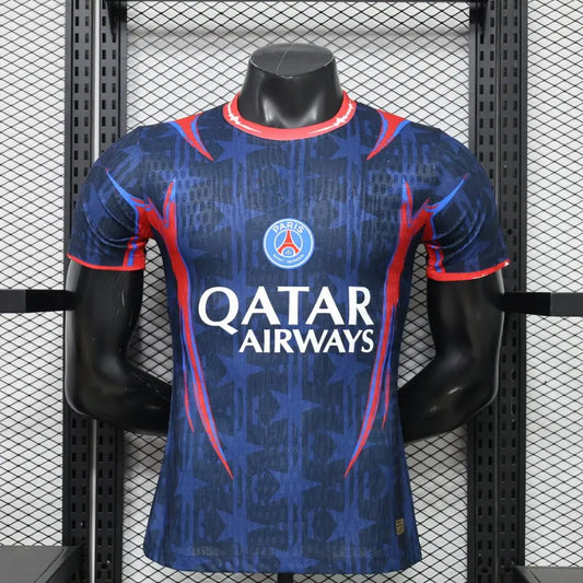 2026-27 París Azul Marino Rojo Especial Jugador S-2XL