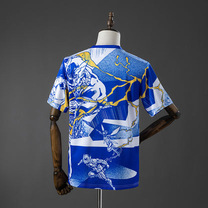2025-26 Real Madrid Avengers Pre-Match Blau S-4XL