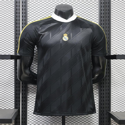 2026-27 Real Madrid Schwarz Casual Retro Spieler S-2XL