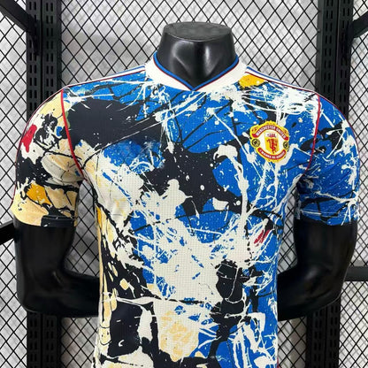 2026-27 Manchester United Stone Rose, camiseta de jugador de la colaboración (Tallas S-2XL)