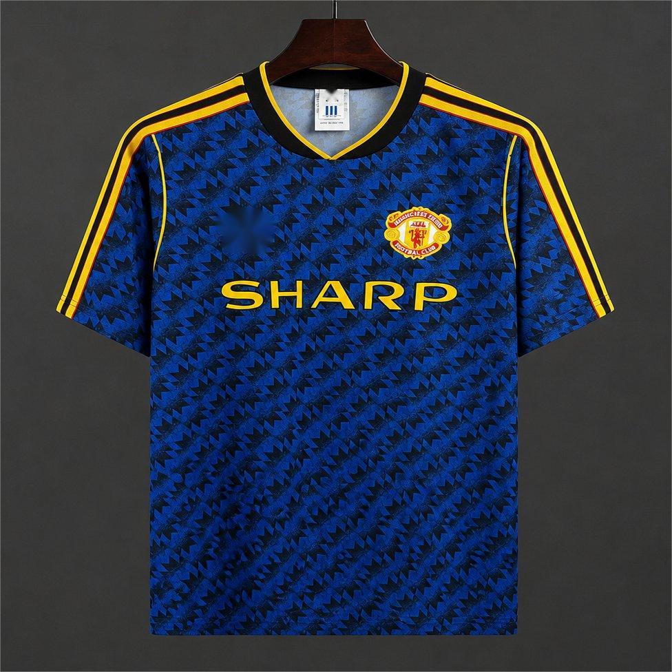 2026-27 Manchester United Away 1990-92 Vintange Remake S-4XL