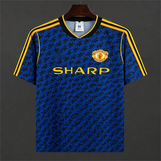 2026-27 Manchester United Away 1990-92 Vintange Remake S-4XL
