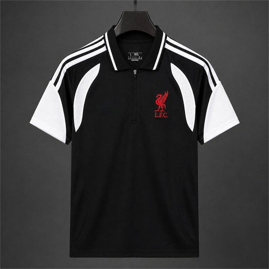2026-27 Liverpool Black Training Polo S-4XL