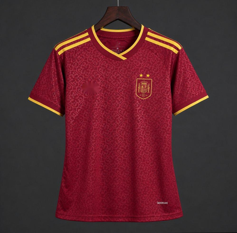 2026 Spain Home Women Two Star Red Special Edition S-2XL