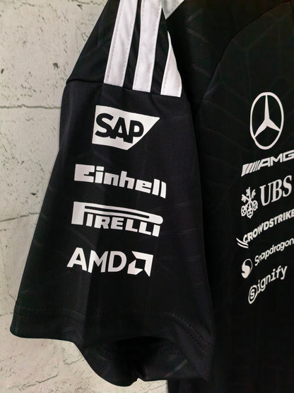 2026 F1 Mercedes Black Racing Suit S-5XL